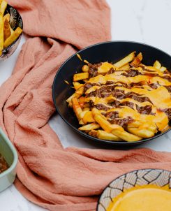 Cheesy Steak Loaded Fries