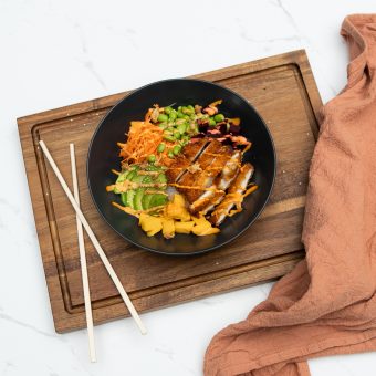 Crispy Chicken Poké Bowl