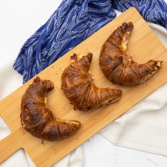 Gevulde croissantjes