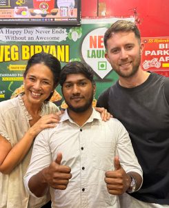 hoe rijk liefde kan zijn, wanneer er materieel zo weinig is.