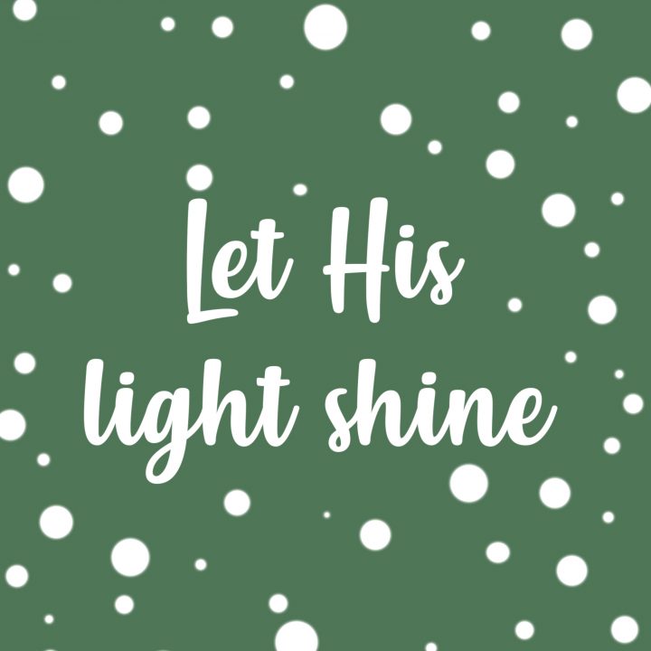 Lifestyle - Let His light shine