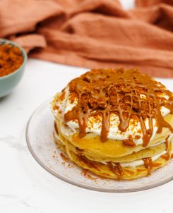 Lotus Pancake Cake