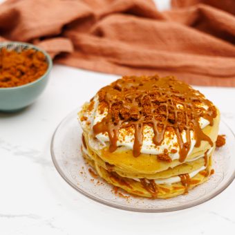 Lotus Pancake Cake