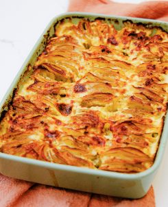 Romige aardappel Gratin