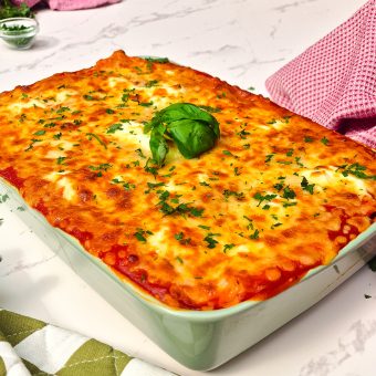 Spicy baked ziti